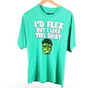 Marvel Hulk Heathered Kelly Green T-Shirt
